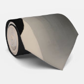 調和の色合い： Bとwの抽象芸術合成 ネクタイ (ロール)