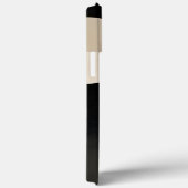 調和の色合い： Bとwの抽象芸術合成 Case-Mate iPhoneケース (裏面 / 右)