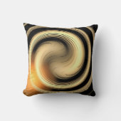 調和アンドくつろぎゴールデン&シルバー装飾用クッション クッション (正面)