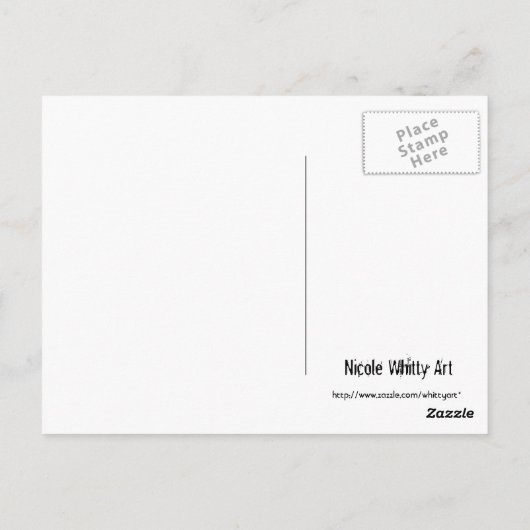 調和エンジェルはがき ポストカード (裏面)