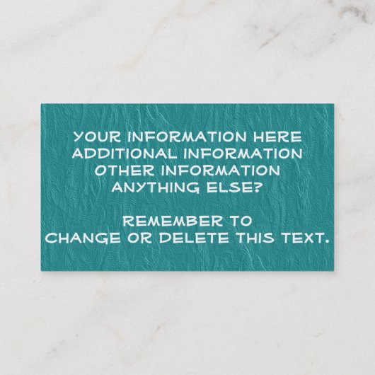 調和カスタム名刺 名刺 (裏面)