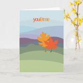 調和グリーティングカード カード (黄色い花)