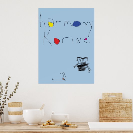 調和コリン ポスター (キッチン)