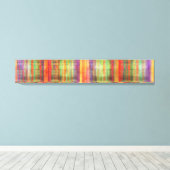 調和ストライプ抽象芸術モダンアートキャンバスプリント キャンバスプリント (インサイチュ (ウッドフロア))