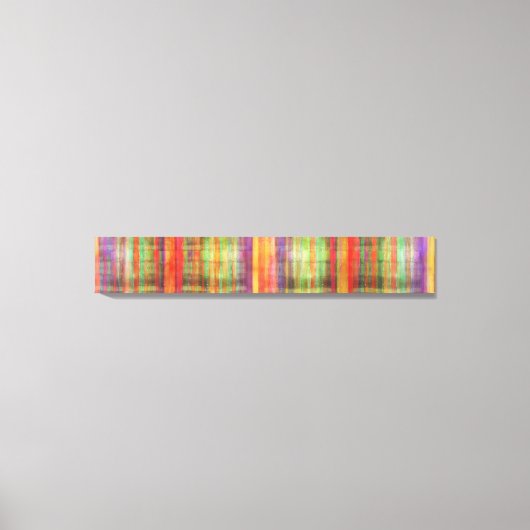 調和ストライプ抽象芸術モダンアートキャンバスプリント キャンバスプリント (正面)