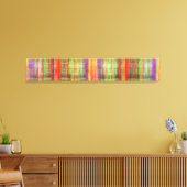 調和ストライプ抽象芸術モダンアートキャンバスプリント キャンバスプリント (インサイチュ (リビング))