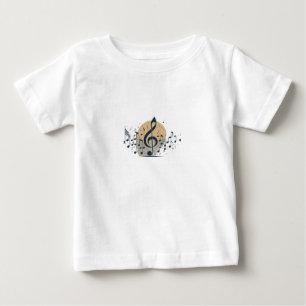 調和スレッド:音楽がファッションを満たす場所 ベビーTシャツ