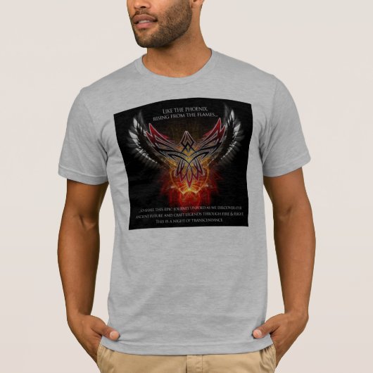 調和テクノ種族フェニックス Tシャツ (正面)