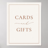 調和テラコッタカードとギフトポスター ポスター (正面)