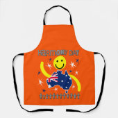 調和デイオーストラリア エプロン (正面)