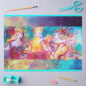 調和トリオミュージックコンサートウォーターカラー 薄葉紙 (クラフト)