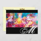 調和トリオ春コンサートモノグラム ポストカード (正面/裏面)