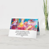 調和トリオ春コンサート カード (裏面)