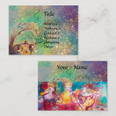 調和トリオ春コンサート/魔法ブッテフライ工場 名刺 (正面/裏面)