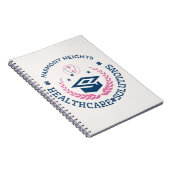 調和ハイツヘルスケアソリューション会社のロゴ ノートブック (右側)