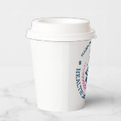 調和ハイツヘルスケアソリューション会社のロゴ 紙コップ (右)