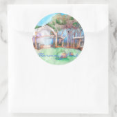 調和パークステッカー ラウンドシール (バッグ)