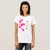 調和ピンク融合 Tシャツ (正面フル)