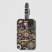 調和伝統と近代性 ラゲッジタグ (正面縦)