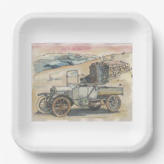 調和小屋 ペーパープレート (正面)