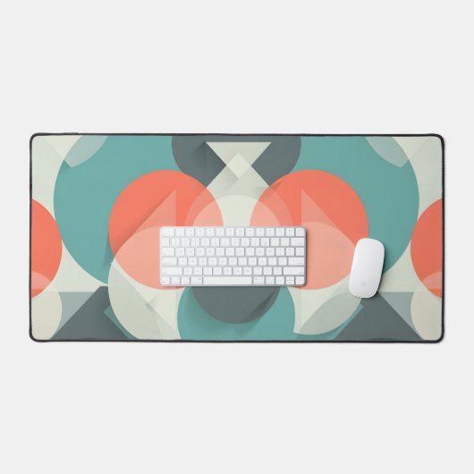 調和幾何学模様 デスクマット (キーボード&マウス)