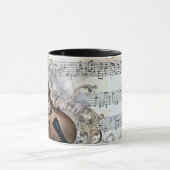 調和技術、ミュージカルイラストレーション、 マグカップ (中央)