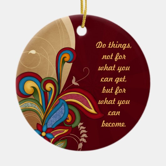 調和旋回確認オーナメント セラミックオーナメント (正面)