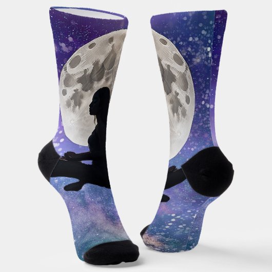 調和月面セレニティ ソックス (傾斜あり)