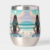 調和瞑想オンビーチ (背面)