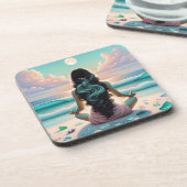 調和瞑想オンビーチ コースター (左側)