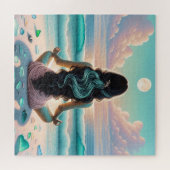 調和瞑想オンビーチ ジグソーパズル (横)