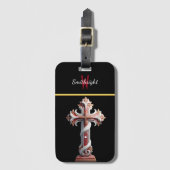 調和赤と白 ラゲッジタグ (正面縦)