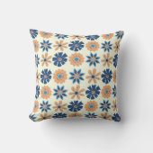 調和開花模様装飾用クッション クッション (正面)