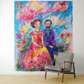 調和開花 タペストリー (インサイチュ)