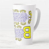 調和風 カフェラテマグ (右アングル)