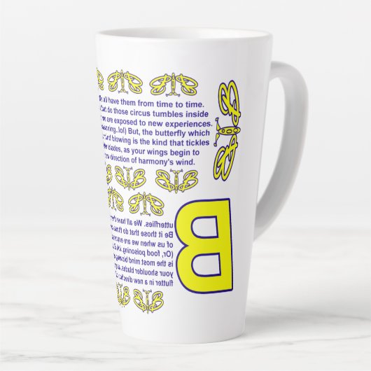 調和風 カフェラテマグ (右アングル)