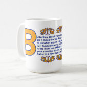 調和風 コーヒーマグカップ (正面左)