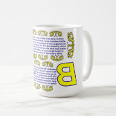 調和風 コーヒーマグカップ (正面右)