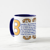 調和風 マグカップ (正面左)