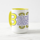 調和風 マグカップ (正面左)