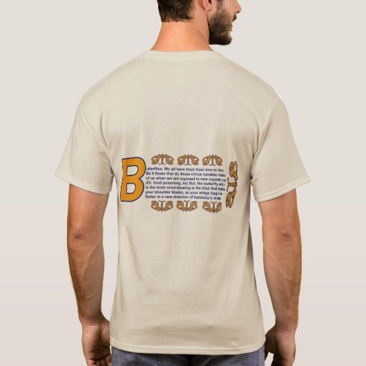 調和風 Tシャツ (裏面)