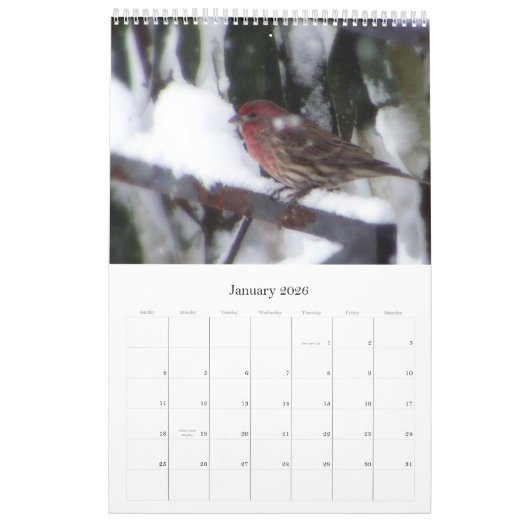 調和 カレンダー (1月 2026)