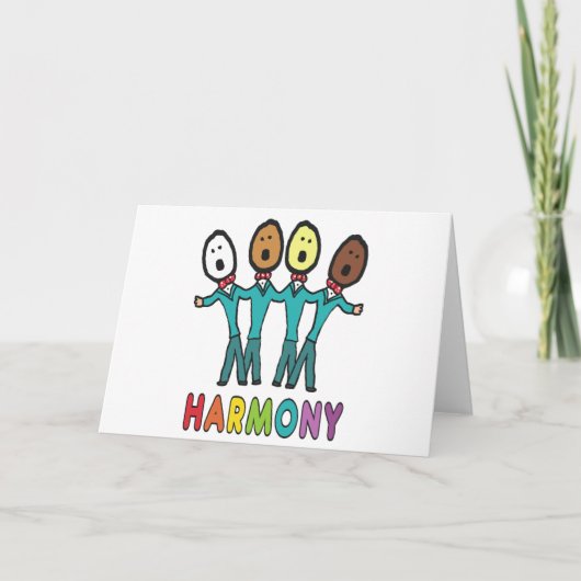 調和 カード (正面)