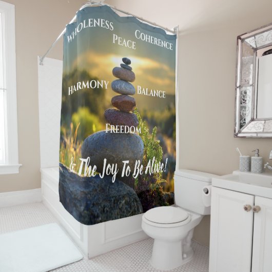 調和 シャワーカーテン (インサイチュ)