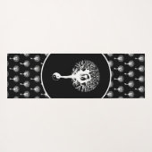 調和&バランス陰陽ツリー・オブ・ライフ ヨガマット (裏面(横))