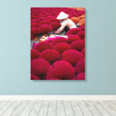 調和(自然) キャンバスプリント (インサイチュ (ウッドフロア))