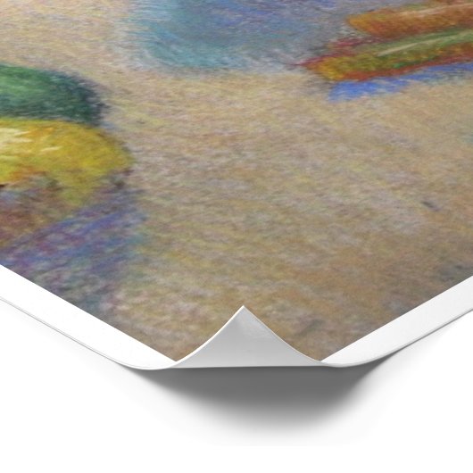 調和（青） ポスター (角)