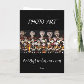 調和-黒いフレーム カード (裏面)