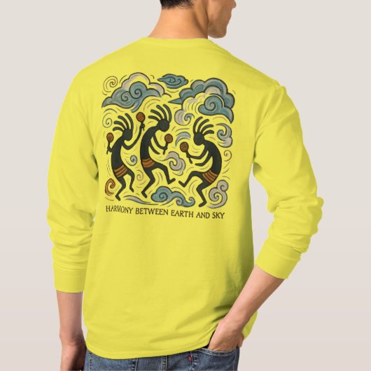 調和_Between_Earth_and_Sky3 Tシャツ (裏面)