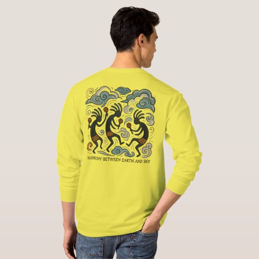 調和_Between_Earth_and_Sky3 Tシャツ (裏面フル)